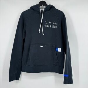 Nike LeBron James Uninterrupted I Am More Than An Athlete Hoodie Black Small